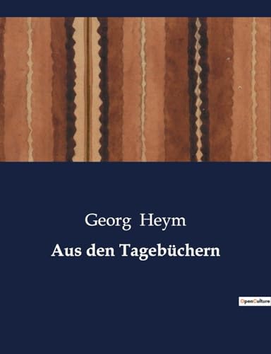 Stock image for Aus den Tagebchern for sale by GreatBookPrices
