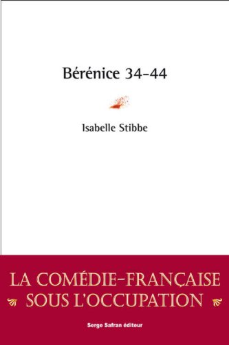 Beispielbild fr Berenice 34-44 zum Verkauf von Ammareal