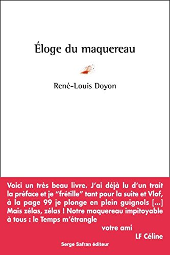Stock image for Eloge du maquereau for sale by medimops