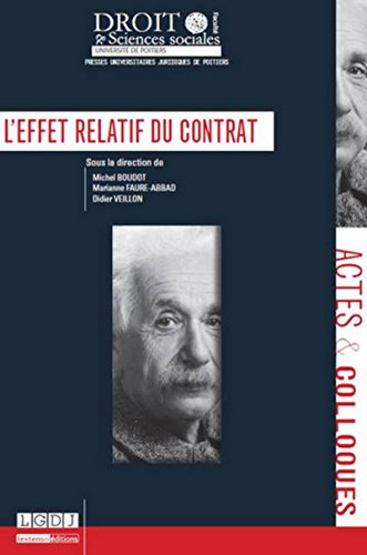 Stock image for L'EFFET RELATIF DU CONTRAT for sale by Buchpark