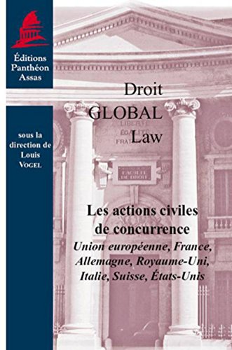 Stock image for Les Actions civiles de concurrence [Broch] Vogel, Louis (dir) for sale by BIBLIO-NET