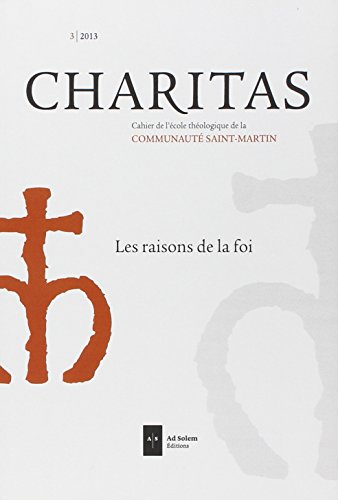 Beispielbild fr Charitas n3 La philosophie de la religion zum Verkauf von medimops