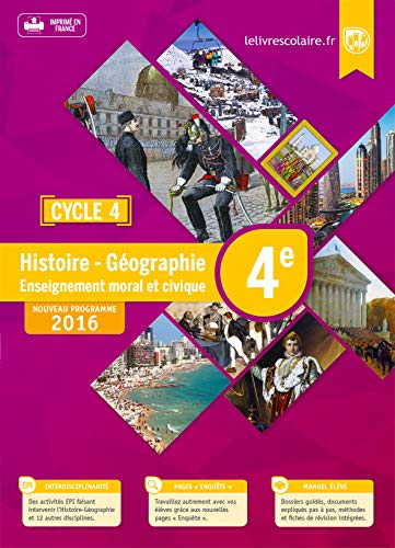 Histoire Geographie Emc 4e Edition 16 Abebooks Lelivrescolaire Fr