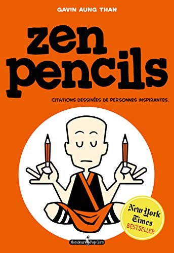 Imagen de archivo de Zen pencils Citations dessinees de personnes inspirantes a la venta por Librairie La Canopee. Inc.