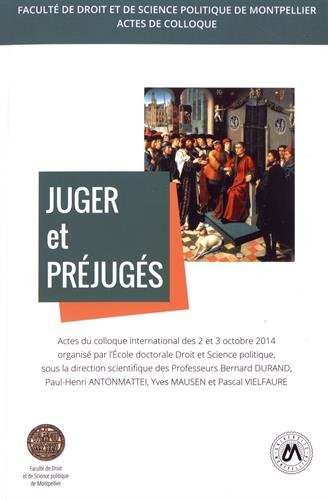 Stock image for Juger et prjugs [Broch] Collectif; Durand, Bernard; Antonmattei, Paul-Henri; Mausen, Yves et Vielfaure, Pascal for sale by BIBLIO-NET