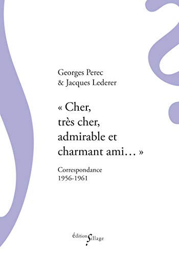 Beispielbild fr Cher, trs cher, admirable et charmant ami.  ? Correspondance 1956-1961 zum Verkauf von Gallix