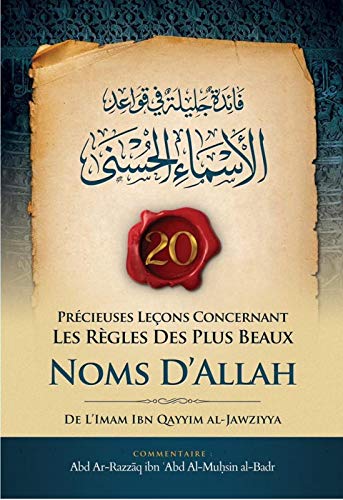 Imagen de archivo de 20 Prcieuses Leons Concernant Les Rgles Des Plus Beaux Noms D'Allah Bilingue (Fr/Ar) a la venta por Librairie Th  la page