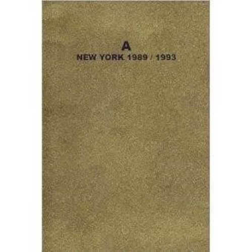 Beispielbild fr Antoine D'agata - New York 1989-93 (English and French Edition) zum Verkauf von Gallix