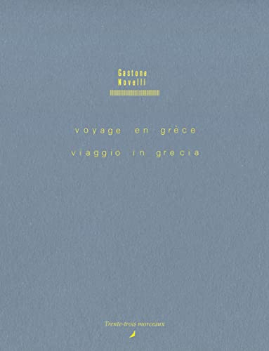 Beispielbild fr Voyage en Grce / Viaggio in Grecia zum Verkauf von Gallix