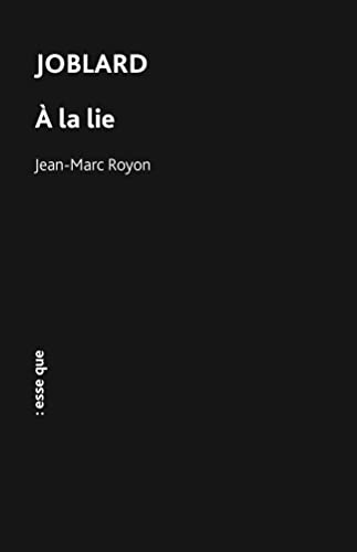 9791094086551: Joblard: A la lie