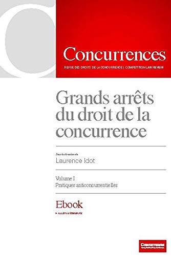 Stock image for Grands arrts du droit de la concurrence for sale by Ammareal