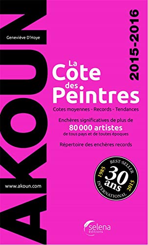 9791094886007: La cote des peintres