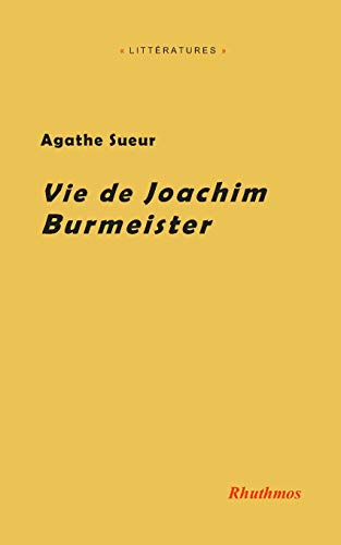 Beispielbild fr Vie de Joachim Burmeister (French Edition) zum Verkauf von Lucky's Textbooks