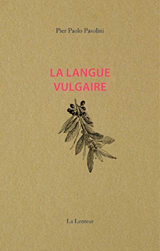 Beispielbild fr Langue vulgaire (La) (NED 2021) zum Verkauf von Gallix