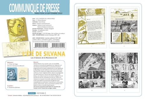 Beispielbild fr LES 4 SAISONS DE LA RESISTANCE 2 - COLLECTOR : L'ETE DE SILVANA. zum Verkauf von Gallix