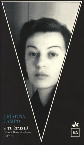 Beispielbild fr Si tu tais l: Lettres  Maria Zambrano (1961-75) zum Verkauf von Gallix