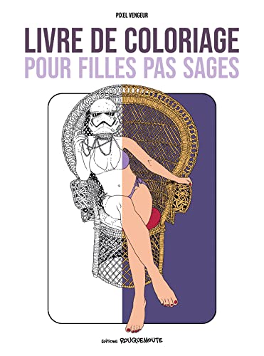 Stock image for Livre de coloriage pour filles pas sages for sale by medimops