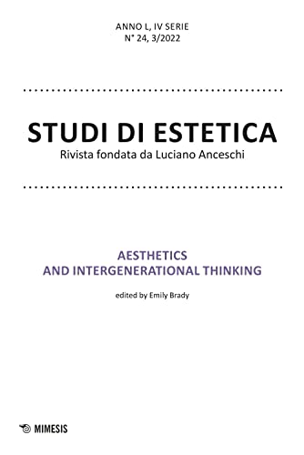 Beispielbild fr Studi di estetica. Aesthetics and integenerational thinking (2022) (Vol. 3) zum Verkauf von libreriauniversitaria.it