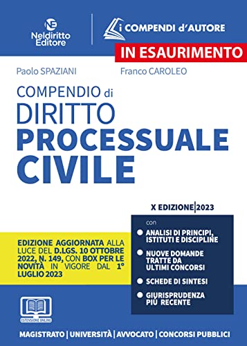 Stock image for Compendio di diritto processuale civile. Con espansione online for sale by medimops