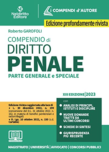 Beispielbild fr Compendio di diritto penale. Parte generale e speciale. Con espansione online zum Verkauf von medimops