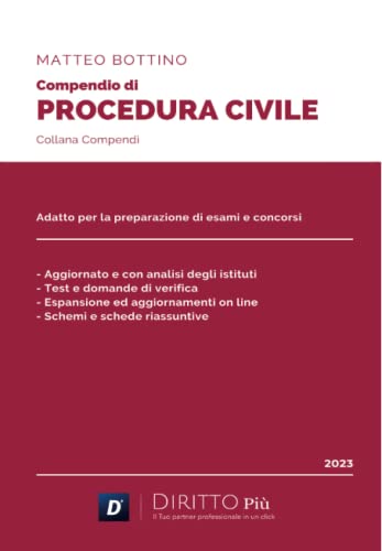 Stock image for Compendio di Diritto Processuale Civile (Italian Edition) for sale by libreriauniversitaria.it