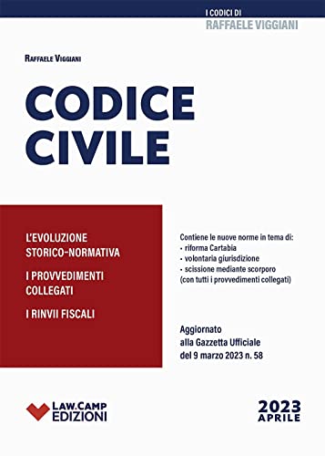 9791281056039: Codice civile. Aprile 2023