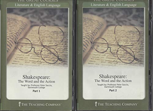 Stock image for Shakespeare: The Word and the Action (Shakespeare: The Word and the Action) (2 Parts) for sale by Wonder Book