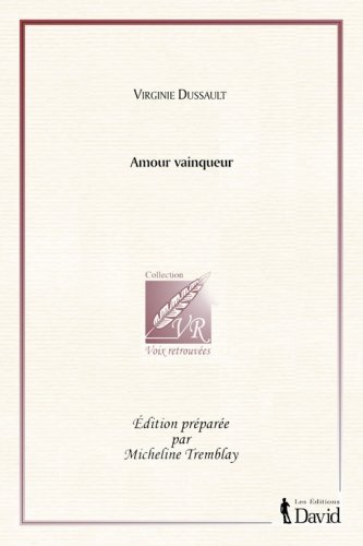 Stock image for Amour vainqueur for sale by Better World Books