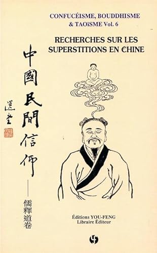 9792906658959: Confucisme, bouddhisme & Taosme Vol.6: Recherches sur les superstitions en Chine | Zhongguo minjian Xinyang
