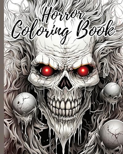 Stock image for Horror Coloring Book: Halloween Coloring Book For Adults And Kids With Over 28 Pages Scary Creatures for sale by GreatBookPricesUK