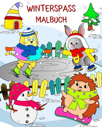 Stock image for Winterspa Malbuch: Niedliche Tiere bereit zum Spa in einer wunderschnen Winterlandschaft for sale by GreatBookPrices