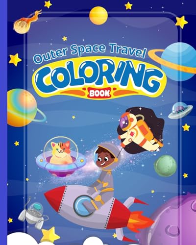 Immagine dell'editore per Outer Space Travel Coloring Book: Fantastic Outer Space Coloring Book, Coloring with Planets, Astronauts and More venduto da Buchpark