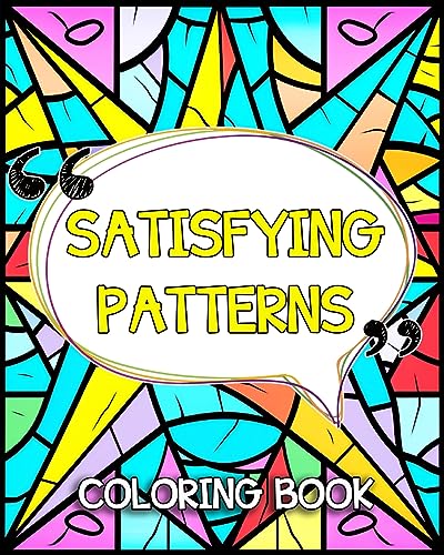 9798210944054: Satisfying Patterns Coloring Book: Simple and Satisfying Patterns to Color and Relax
