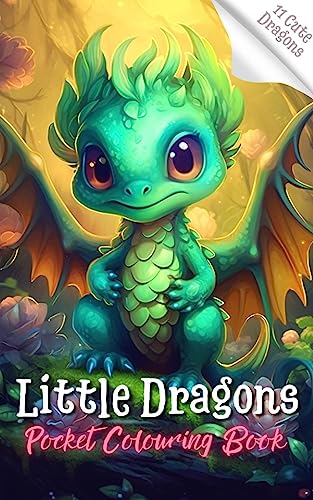 Beispielbild fr Little Dragons Colouring Book zum Verkauf von PBShop.store US
