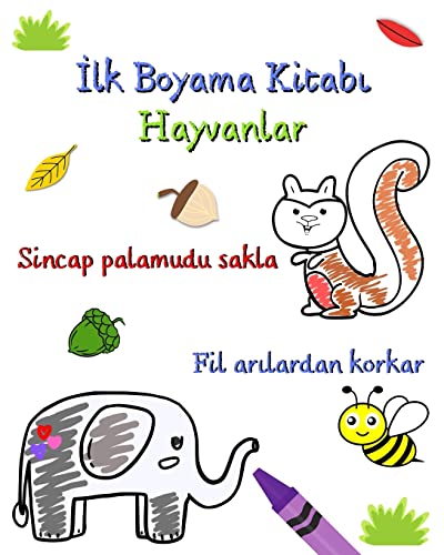 Stock image for lk Boyama Kitab Hayvanlar (Paperback) for sale by Grand Eagle Retail