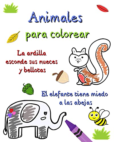 Stock image for Animales para colorear (Paperback) for sale by Grand Eagle Retail