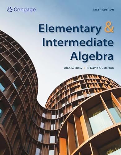 Stock image for Elementary And Intermediate Algebra for sale by GreatBookPrices