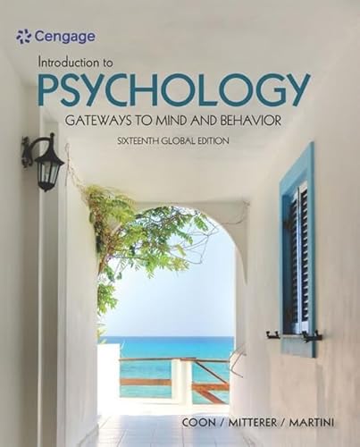 9798214033426: Introduction to Psychology: Gateways to Mind and Behavior, International Global Edition