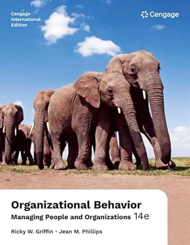 Beispielbild fr Organizational Behavior: Managing People and Organizations, International Edition zum Verkauf von Blackwell's