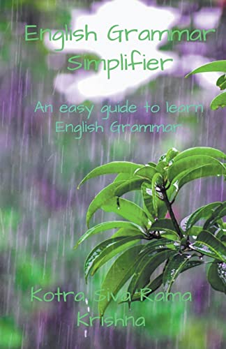 Stock image for English Grammar Simplifier for sale by Russell Books