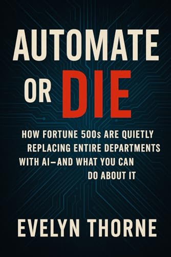 Beispielbild fr Automate or Die: How Fortune 500s Are Quietly Replacing Entire Departments with AI?and What You Can Do About It zum Verkauf von Ria Christie Collections