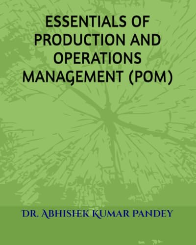 Stock image for ESSENTIALS OF PRODUCTION AND OPERATIONS MANAGEMENT (POM) (POM Theory and Concepts) for sale by California Books