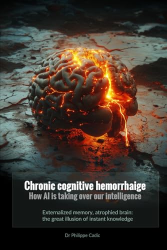 Stock image for Chronic cognitive hemorrhAIge. How AI is taking over our intelligence: Externalized memory, atrophied brain: the great illusion of instant knowledge for sale by Ria Christie Collections