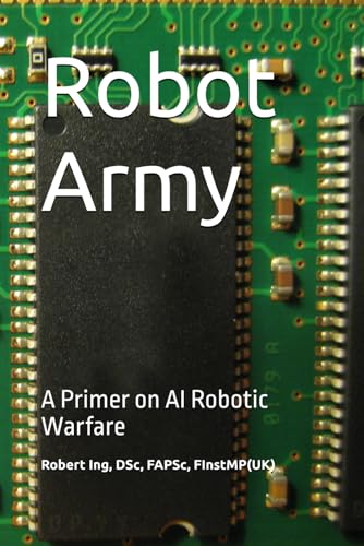 Immagine stock per Robot Army: A Primer on AI Robotic Warfare