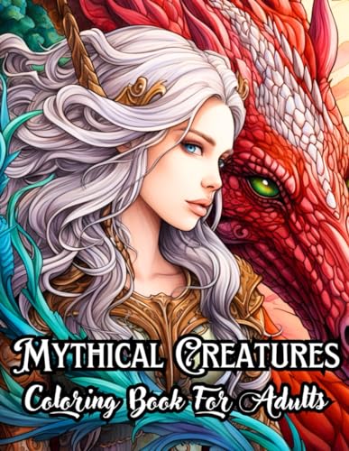 Stock image for Mythical Creatures Coloring Book for Adults (Paperback) for sale by Grand Eagle Retail