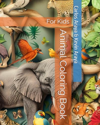 Stock image for Animal Coloring Book: For Kids (Spanish Edition) for sale by California Books