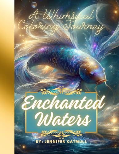 Stock image for Enchanted Waters: A whimsical Coloring Journey for sale by California Books