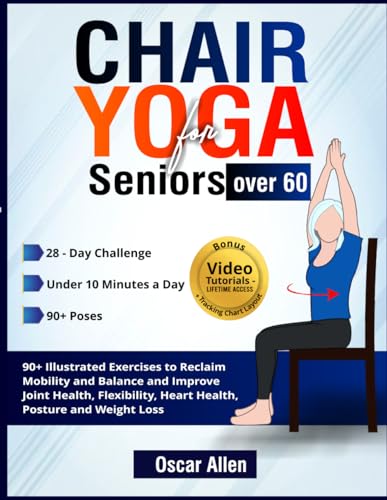 Stock image for Chair Yoga for Seniors Over 60 (Paperback) for sale by Grand Eagle Retail