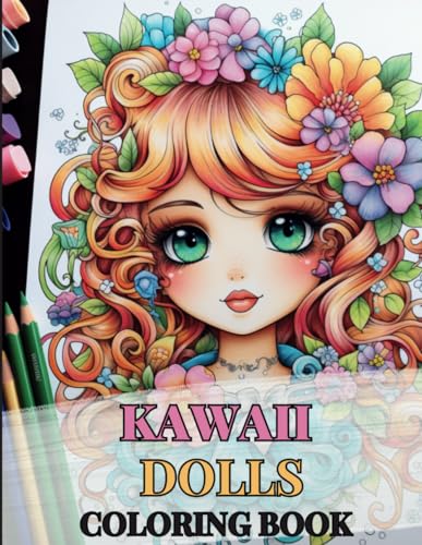 Stock image for Kawaii Doll Coloring Book: Unleash Creativity with 42 Unique Kawaii Girl Icon Designs for sale by GreatBookPrices