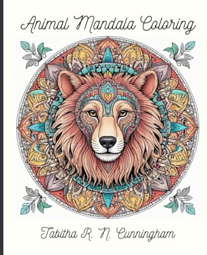 Stock image for Animal Mandala: Coloring Book for Adults (Animal Coloring Book Series) for sale by California Books